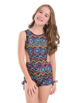 Maiô de Shortinho Infanto Juvenil Solenza Moda Praia