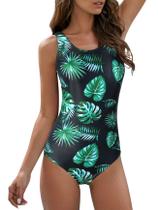 Maiô de uma peça, American Trends, verde para mulheres