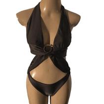 Maiô Engana Mamãe Líquido Moda Praia Luxo CINTILANTE Com Forro