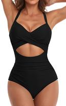 Maiô Eomenie Body Modelador com Recortes Preto Maiô Eomenie Body Modelador com Recortes Preto