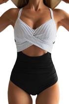 Maiô Eomenie Body Modelador com Recortes Maiô Eomenie Body Modelador com Recortes