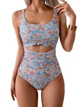Maiô Eomenie YC500 com Controle de Barriga, Recorte e Amarração Maiô Eomenie YC500 com Controle de Barriga, Recorte e Amarração