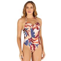 Maiô Estampado Dilady Banho de Mar 623520 - Zero Barriga Maiô Estampado Dilady Banho de Mar 623520 - Zero Barriga