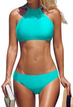 Maiô Feminino Aqua Cross Back - Cintura Média