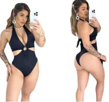 Maiô Feminino Argola com Bojo diversas Amarrações