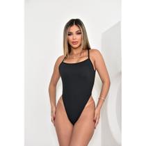Maiô Feminino Cavado Body Feminino Suplex Bori Alcinha Com Bojo Alto Verão