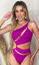 Maiô Feminino Débora Nula Manga com Tule Liso Poliamida Alta Qualidade Tamanhos M 38/42 G 44/46