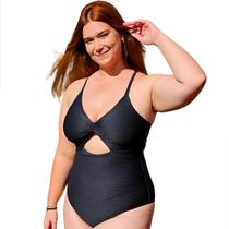 Maiô Feminino Hidroginastica Proteção Uv50 Natação Boddy Plus Size 50 ao 56 Modelador Chapa Barriga