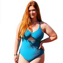 Maiô Feminino Hidroginastica Proteção Uv50 Natação Boddy Plus Size 50 ao 56 Modelador Chapa Barriga