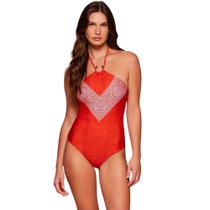 Maiô Frente Única Estampado Água Doce 17808