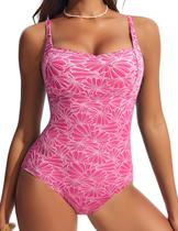 Maiô Hanna Nikole Modest Slimming com alças ajustáveis Maiô Hanna Nikole Modest Slimming com alças ajustáveis