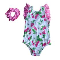 Maiô Infantil Estampado Menina Proteção UV50+