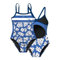 Maiô infantil hibiscus proteção uv 50+ kauna