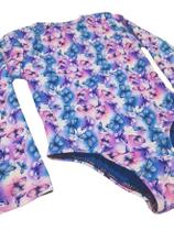 Maiô Infantil Juvenil Manga Longa Proteção Solar UV 50+