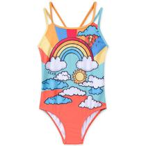 Maiô Infantil Lilica Ripilica Regata Sol Arco-Íris Feminino REF80104700
