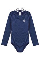 Maiô Infantil Maga Longa UV 50+ Basiquinho