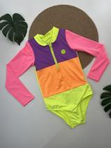 Maio Infantil Manga Longa com proteção UV Boca Grande Ref. 43711 Maio Infantil Manga Longa com proteção UV Boca Grande Ref. 43711