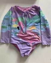 Maiô Infantil Manga Longa Menina