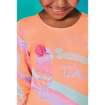 Maiô Infantil Menina em Malha com Proteção UV 50+ Kukiê Maiô Infantil Menina em Malha com Proteção UV 50+ Kukiê