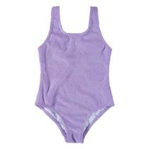 Maiô Infantil Menina Verão com Proteção UV Roxo Lilás Malwee Original Maiô Infantil Menina Verão com Proteção UV Roxo Lilás Malwee Original