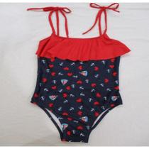 Maio Infantil Navy Com Coração- Basic +