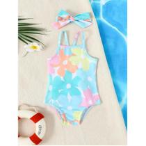 Maiô Infantil para Bebês Recém-Nascidas - Piscina e Verão