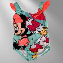 Maiô infantil para menina disney original praia piscina