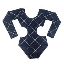 Maiô Infantil Proteção UPF50+ Manga Longa - Cannes Black Maiô Infantil Proteção UPF50+ Manga Longa - Cannes Black