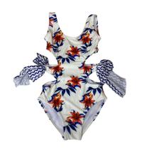 Maiô Infantil Proteção UPF50+ Manu - 2 laços Lirio Red Maiô Infantil Proteção UPF50+ Manu - 2 laços Lirio Red