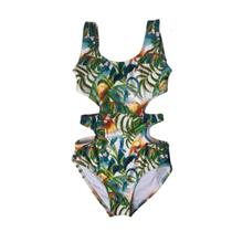 Maiô Infantil Proteção UPF50+ Manu Tropical Monkey - Alto Verão 2024