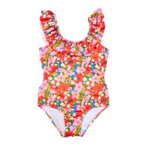 Maiô Infantil Proteção UPF50+ Natação - Little Flower Maiô Infantil Proteção UPF50+ Natação - Little Flower