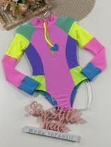 Maiô Infantil Siri Kids Manga Longa Sofia Bliss 40159 Maiô Infantil Siri Kids Manga Longa Sofia Bliss 40159