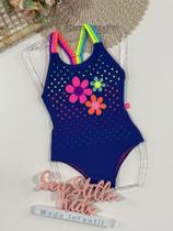 Maiô Infantil Siri Kids Talita Jardim Colorido 40080 Maiô Infantil Siri Kids Talita Jardim Colorido 40080