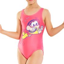 Maio Infantil Swim UV+ Magali Turma da Mônica