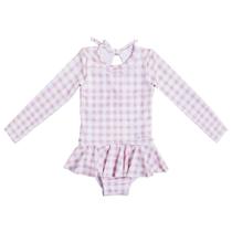 Maiô Jujuba Bup Baby FPS 50 Rosa