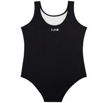 Maiô Kukiê Em Malha C/ Proteção UV50+ Preto Verão