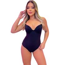Maiô Luxo Calcinha Fio Duplo Tendência Regulagem Alça