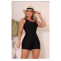 Maiô Macaquinho Hidroginástica Natação Discreto Confortavel Maiô Macaquinho Hidroginástica Natação Discreto Confortavel