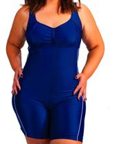 Maiô Macaquinho Plus Size Hidroginastica Natação Poliamida Maiô Macaquinho Plus Size Hidroginastica Natação Poliamida