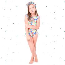 Maiô Magah Beach Wear Laurinha Frutas