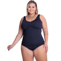 Maio Maiô Body Plus Size Com Bojo - 48 Ao 50