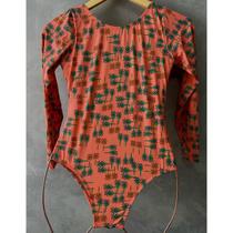 Maiô Manga Longa Com Proteção Solar Uv50+/ Natação