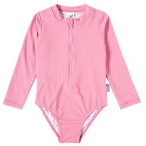 Maiô Manga Longa Infantil Proteção UV em Lycra Trabalhada Rosa Tip Top Maiô Manga Longa Infantil Proteção UV em Lycra Trabalhada Rosa Tip Top