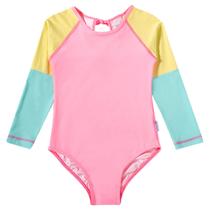 Maiô Manga Longa Infantil Proteção UV Rosa Tip Top Maiô Manga Longa Infantil Proteção UV Rosa Tip Top