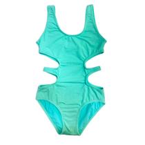 Maiô Manu - Dots Verde Score