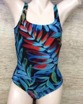 Maiô Manvar Floral Decote U TAM 42, 44, 46, 50 Maiô Manvar Floral Decote U TAM 42, 44, 46, 50