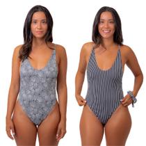 Maiô Maresia Reversível