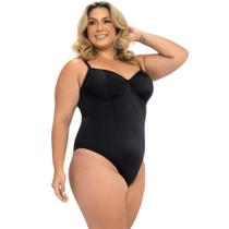 Maiô Meia Taça Plus Size Banho de Mar 621517 Preto