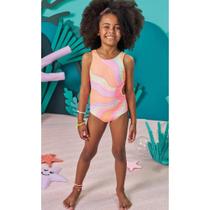 Maiô Menina em Malha Jacquard Textura com Proteção UV50+ Kukiê Maiô Menina em Malha Jacquard Textura com Proteção UV50+ Kukiê
