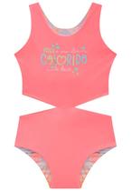 Maiô Menina Estampado Infanti Dupla Face Maiô Menina Estampado Infanti Dupla Face